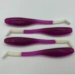 Down South Lures Down South Lures - Grape White Southern Shad Soft Swim Bait