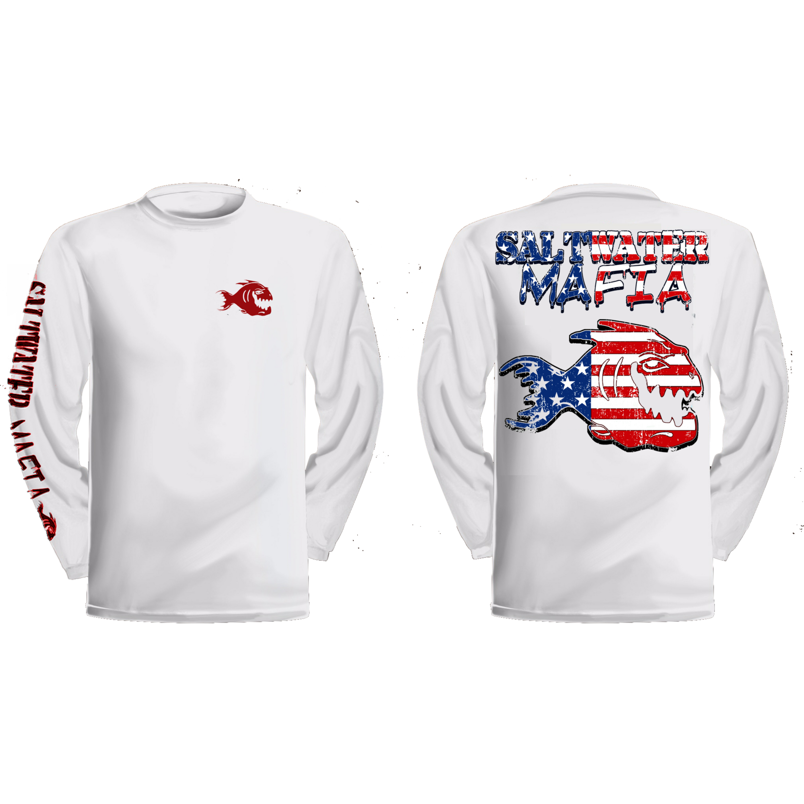 Saltwater Mafia Saltwater Mafia Hoodie Stars 2XL