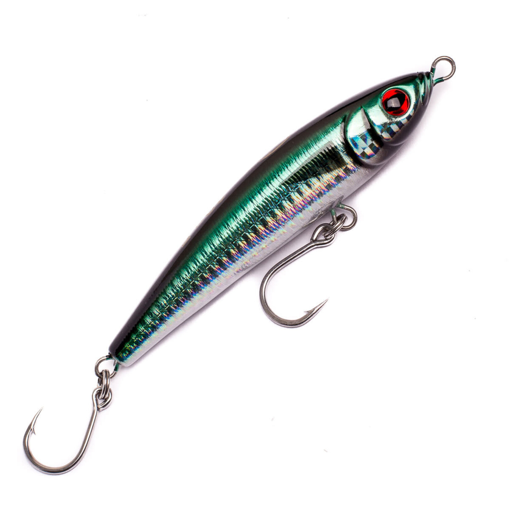 Catch Catch Zingaz 90g Stick Bait, Floating, 6/0 Hook, Green Reaper