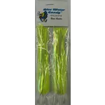 Blue Water Candy Hot Shot Skirt Chartreuse 4 inch silicone skirts