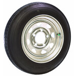 Malone Spare Tire for MicroSport™ Trailer - 12" Galvanized - Includes lock