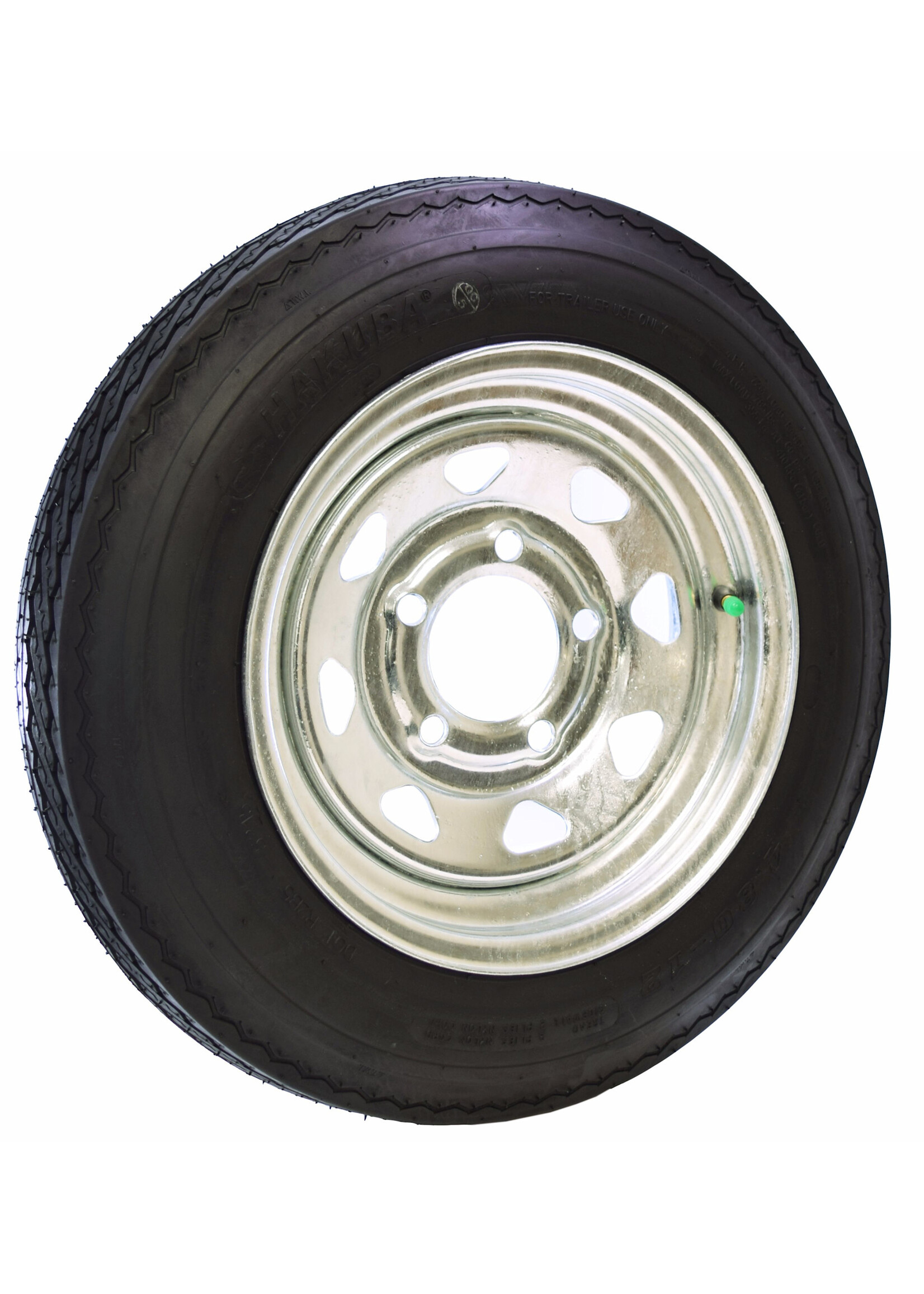 Malone Spare Tire for MicroSport™ Trailer - 12" Galvanized - Includes lock