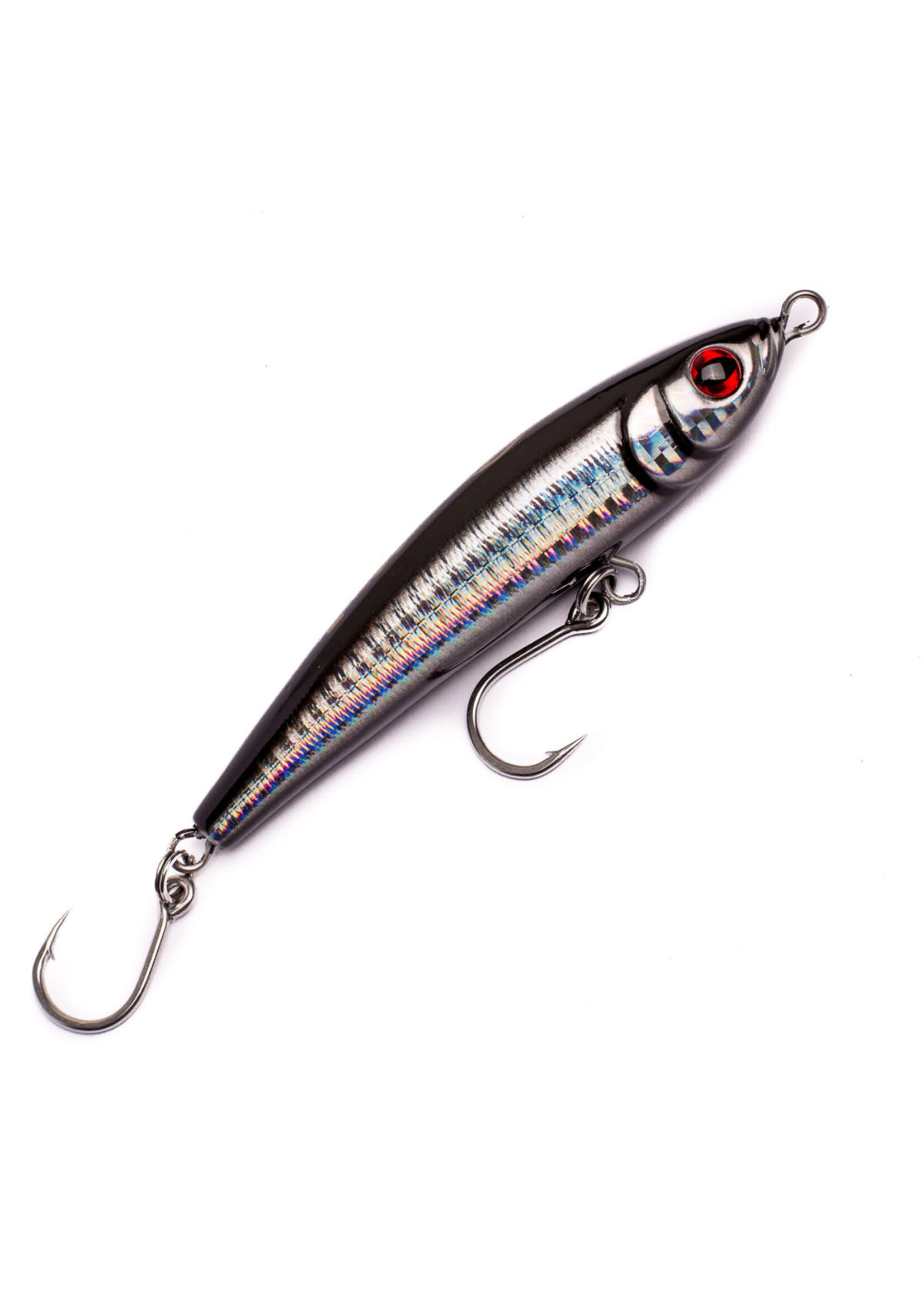 Catch Catch Zingaz 90g Stick Bait, Floating, 6/0 Hook, Black Ninja
