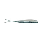 Catch Catch Livies 7"  Black Label Jerkshad Soft Plastic Bait, 4pk Power Pichard Glow