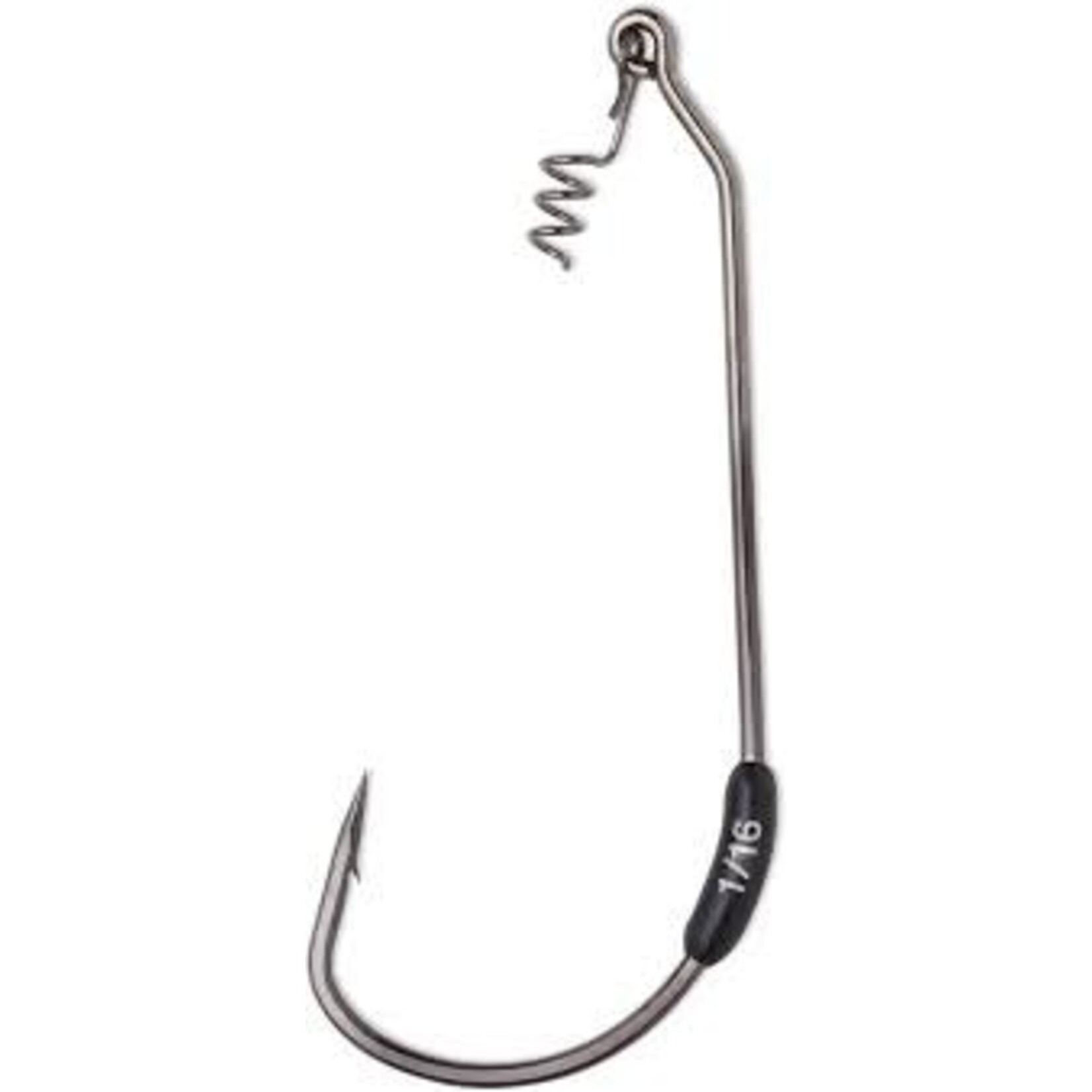 VMC VMC, Weedless Weighted Hook, W/Bait Screw, 4Pack