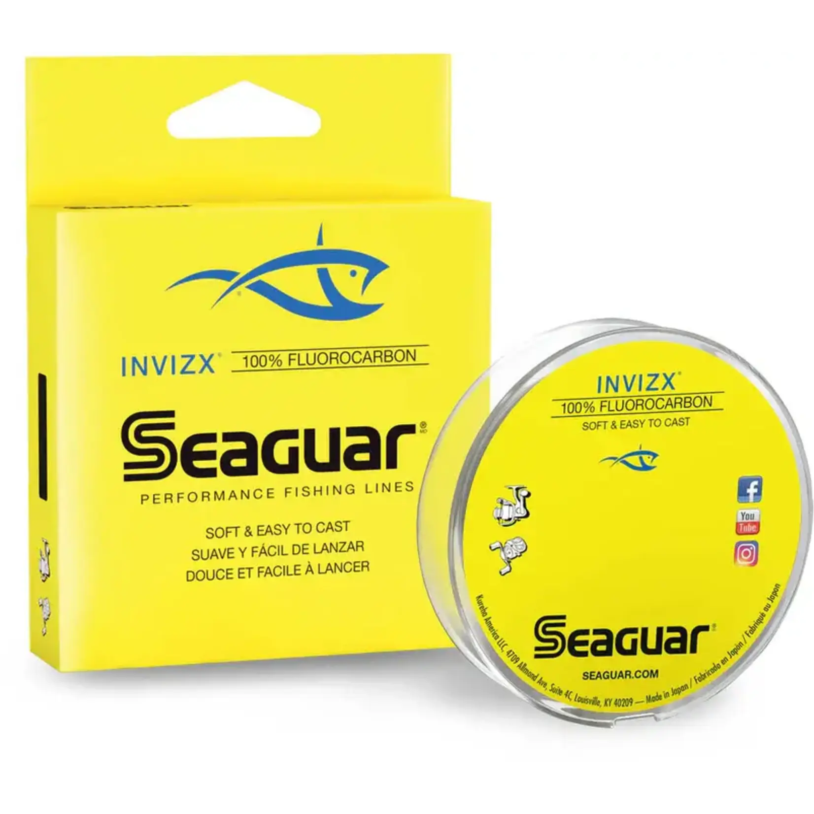 Seaguar INVIZX FluoroCarbon 10lb 200 yard