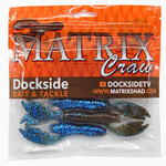 Matrix Fishing Lure, Soft Plastic, Crawfish Cobalt