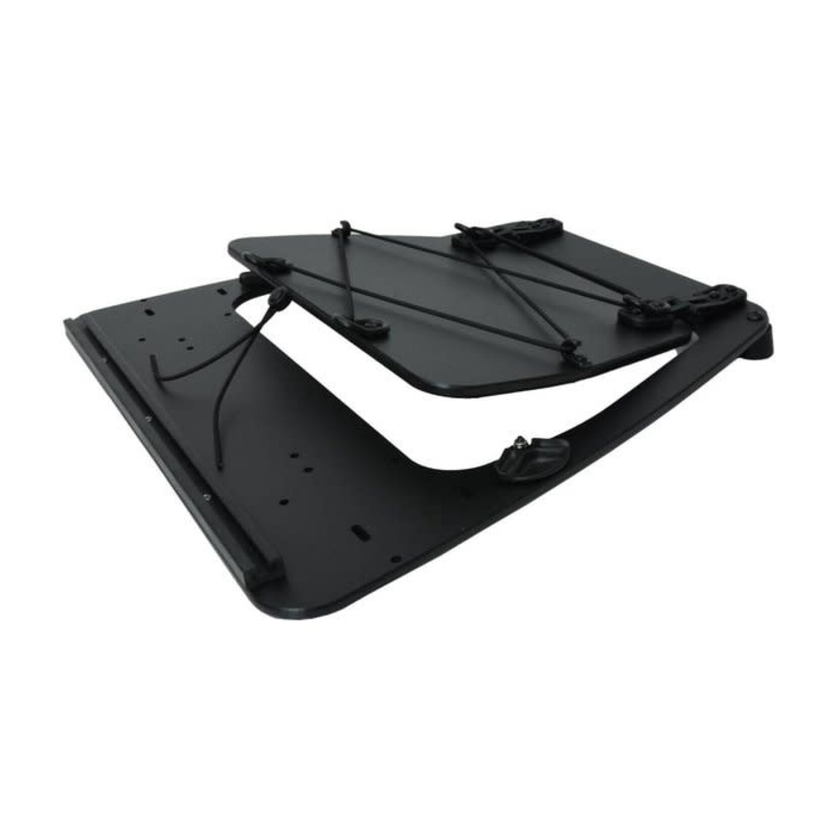 NuCanoe Bow-mount storage management for Flint