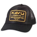 Kavu Kavu Black Trucker Hat