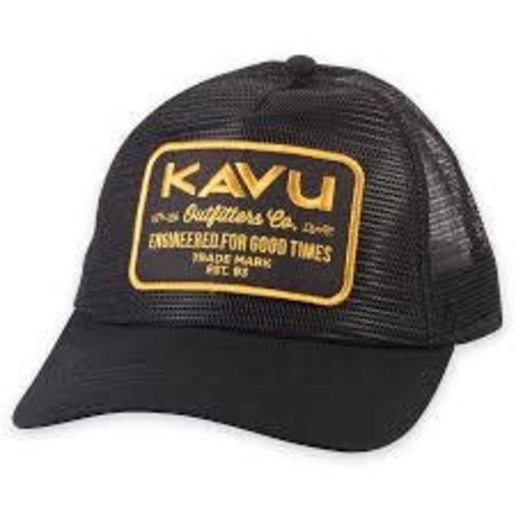 Kavu Kavu Black Trucker Hat