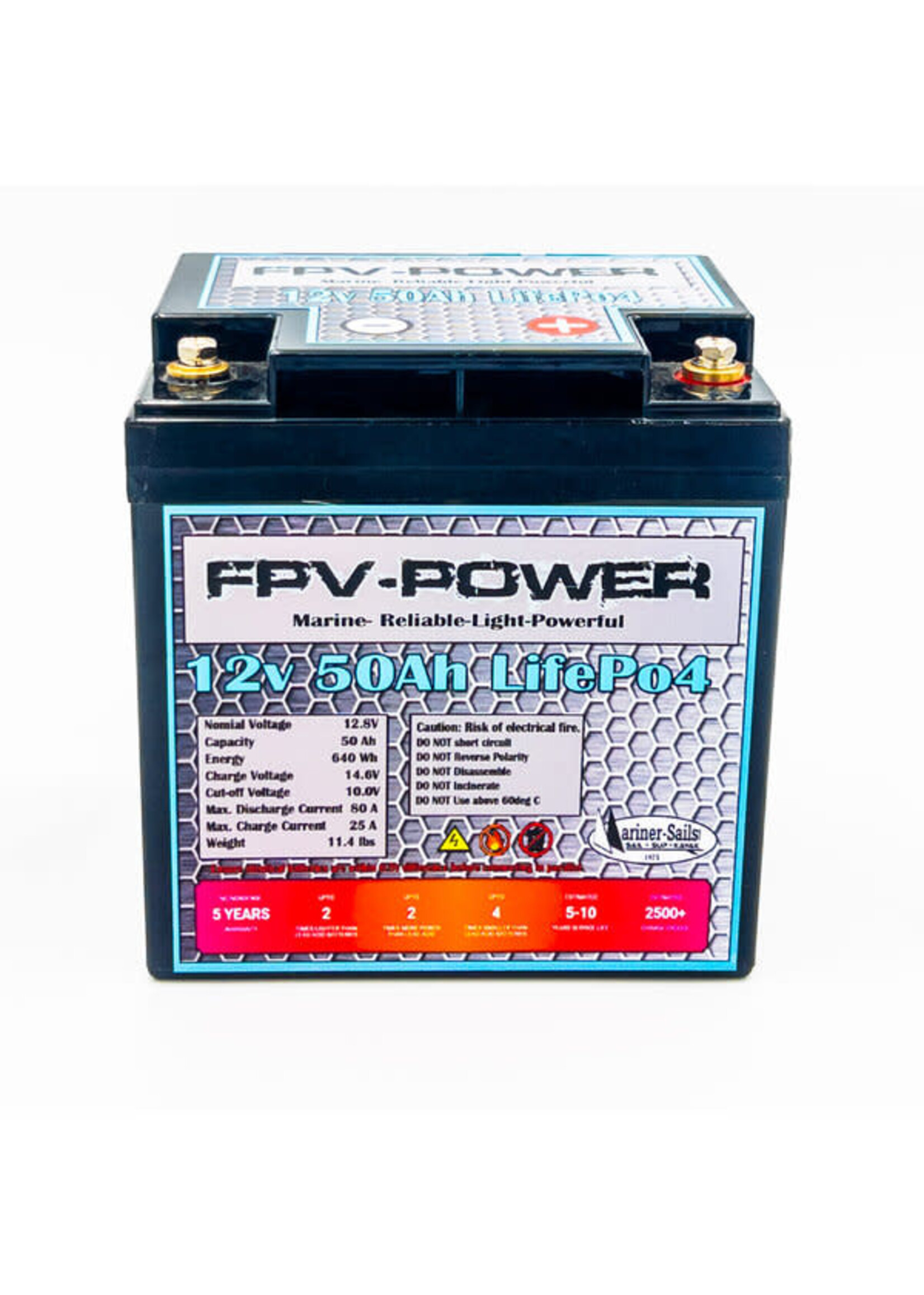 FPV FPV Power 50Ah 12 Volt LiFePO4