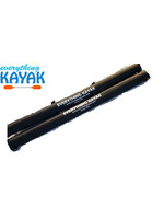 Seals Everything Kayak Black Custom Aero Roof Rack Pads (Pair) - 30"