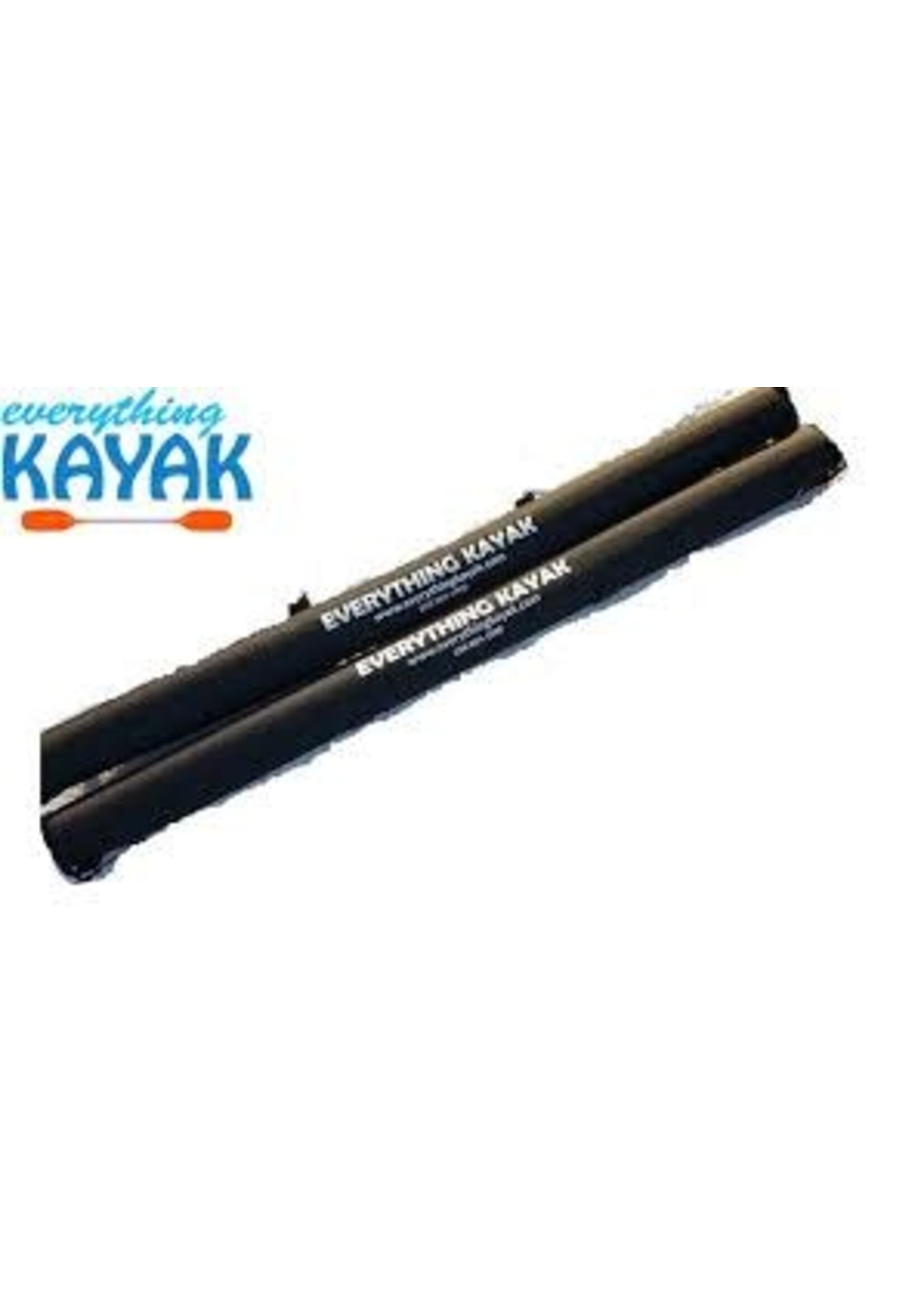 Seals Everything Kayak Black Custom Roof Rack Pads ( Pair) - 30"