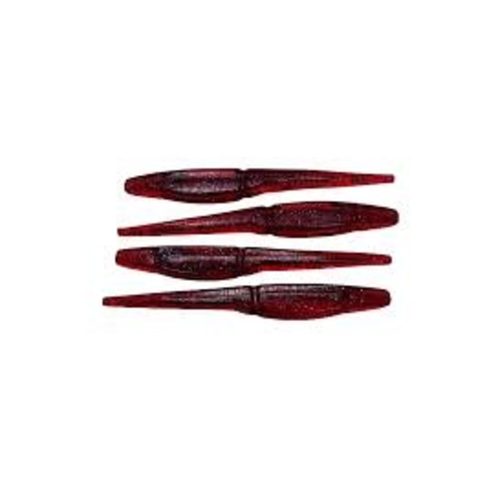 Down South Lures Down South Big Smooth Plum 6pk