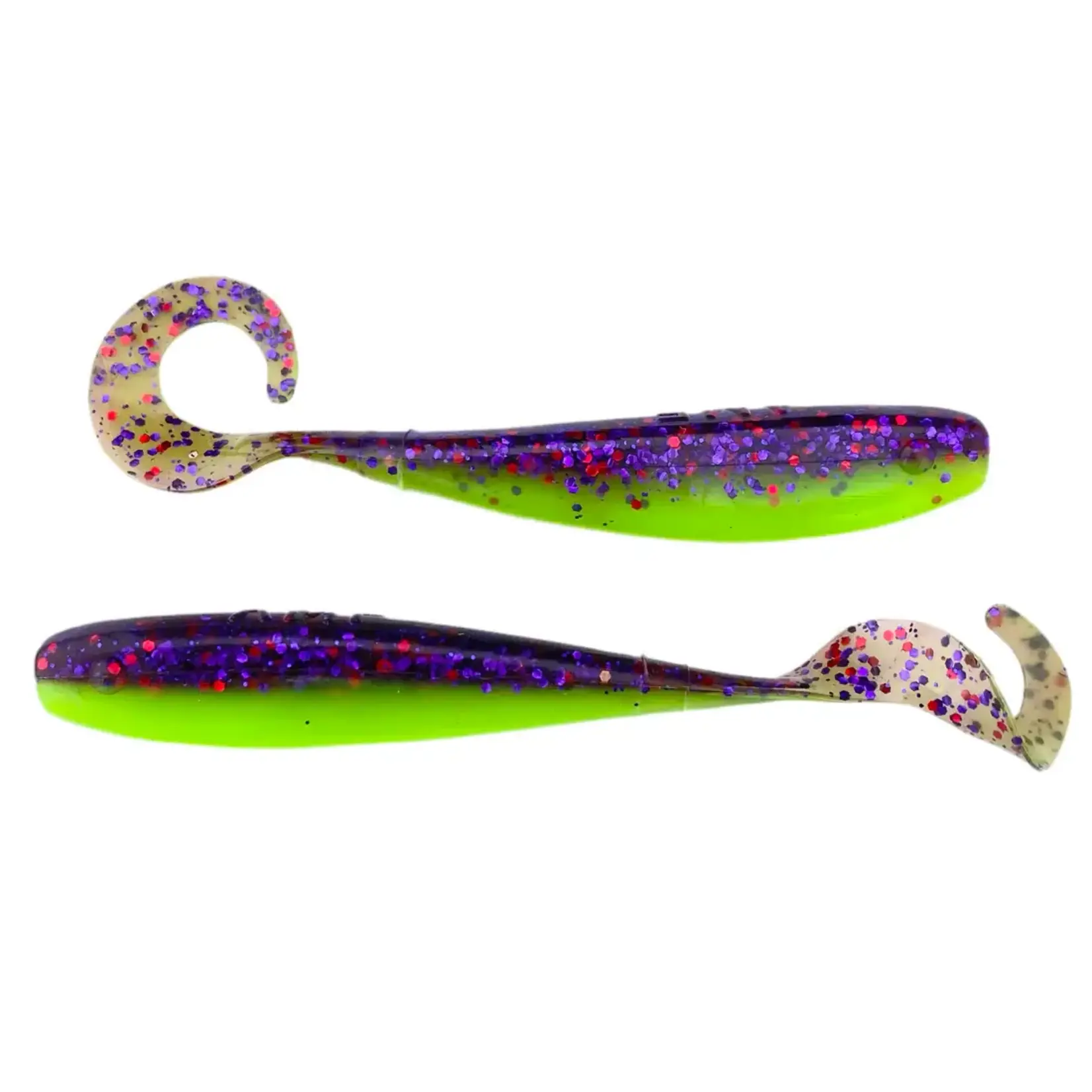 A.M. Fishing A.M. Fishing Curly Tail Jerkshad 4" OG Purple Haze