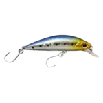 Light Tackle Central LTC 3" Sinking Jerkbait - Spotted Chrome Blue Back