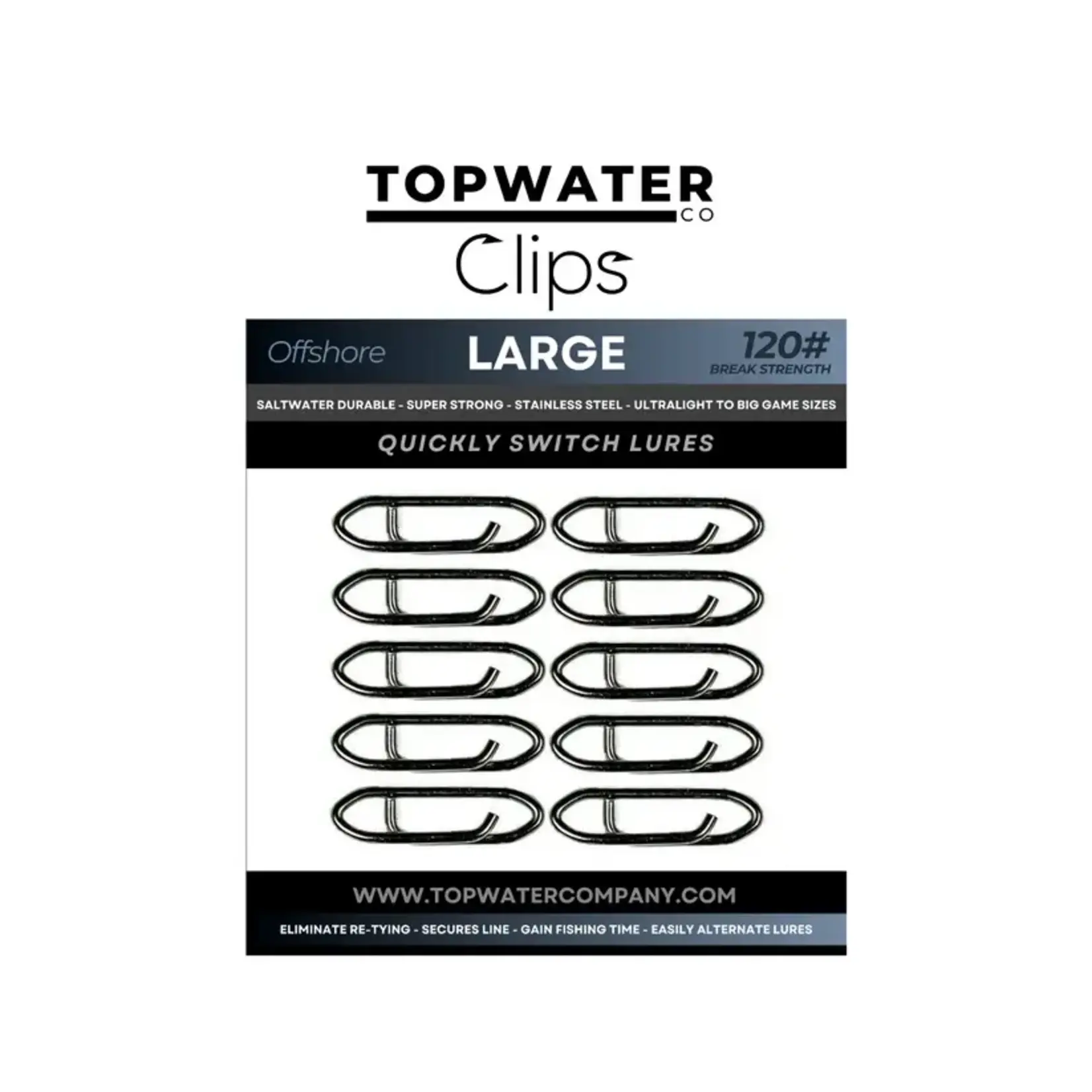 Topwater Topwater Co Speed Clips