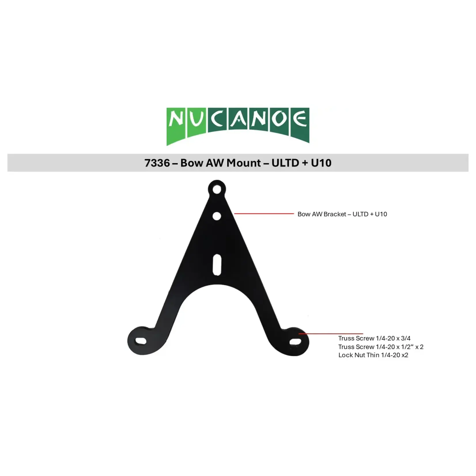 NuCanoe NuCanoe Anchor Wizard Bracket - ULTD + U10