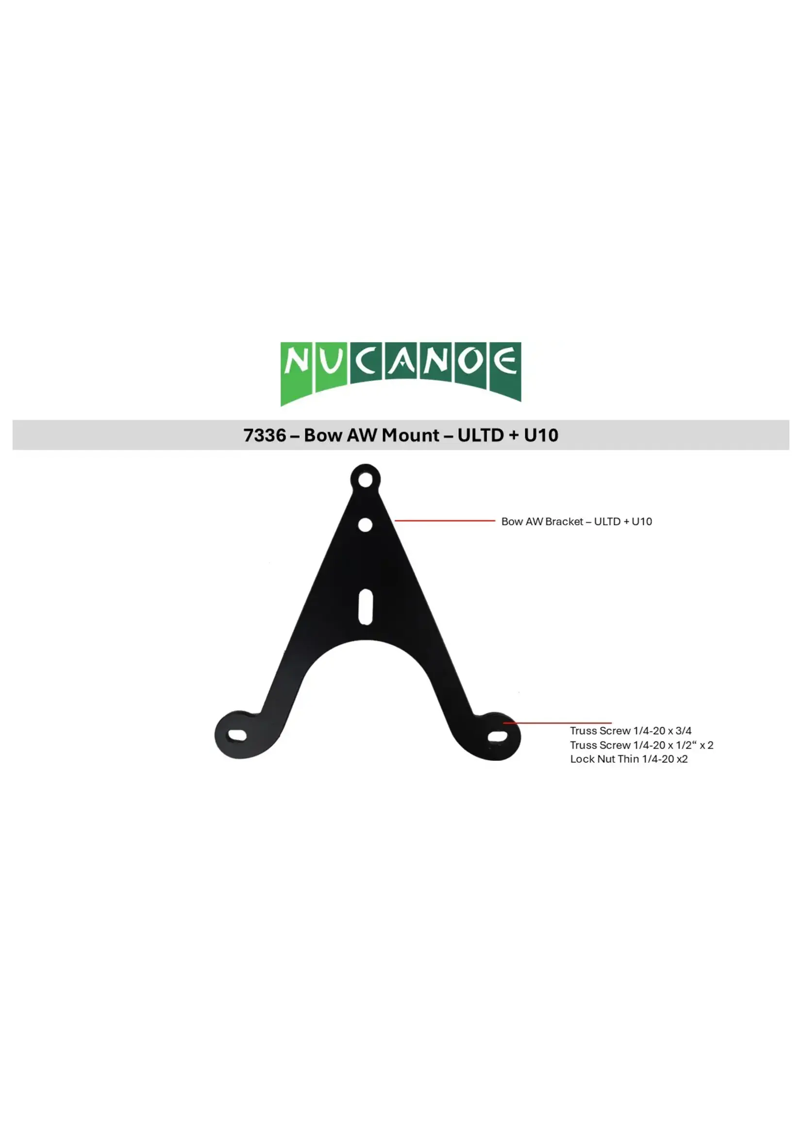 NuCanoe NuCanoe Anchor Wizard Bracket - ULTD + U10