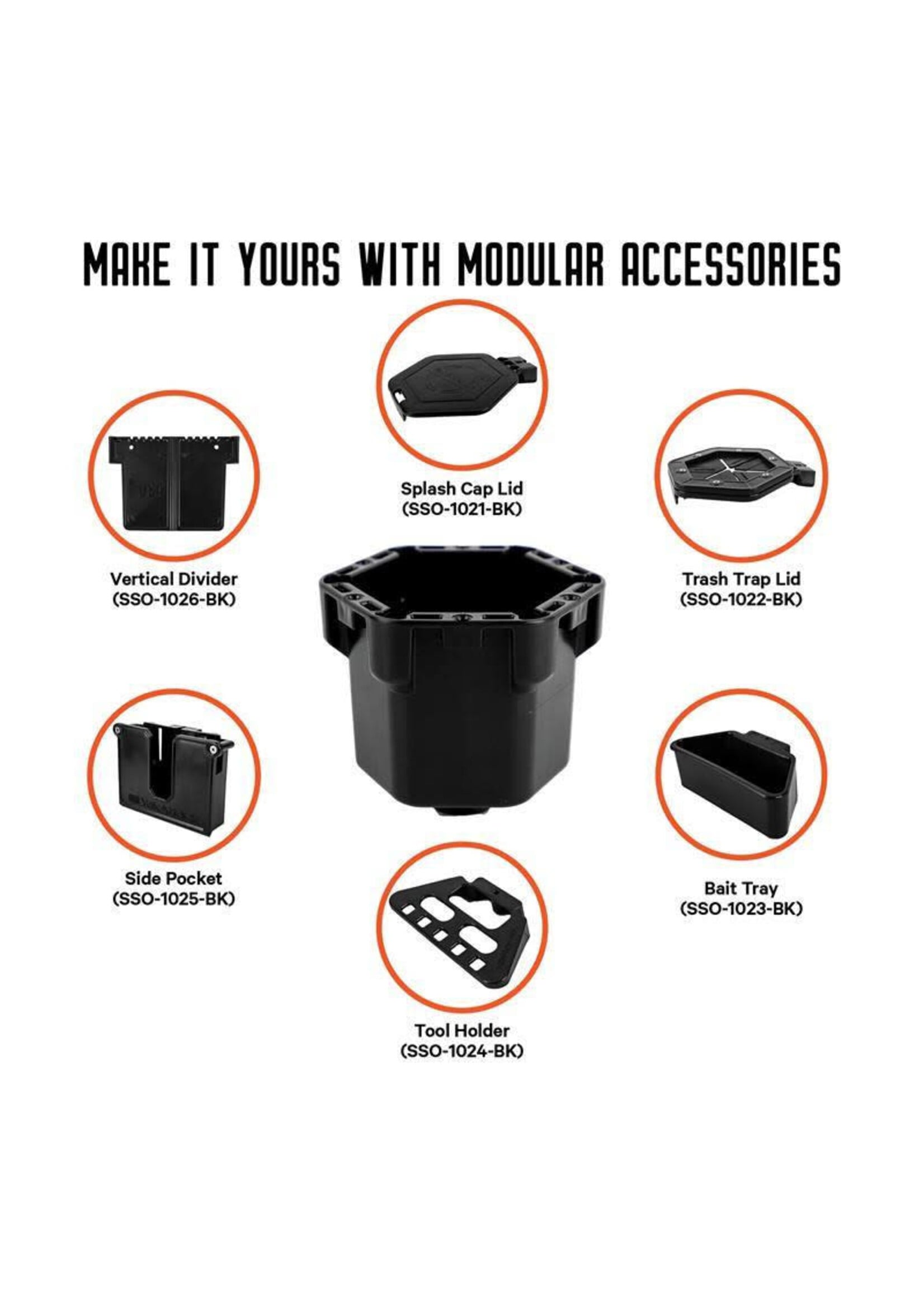 YakAttack YakAttack Cup Holder Pro Black