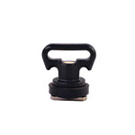 YakAttack YakAttack Vertical Tie Down, Track Mount, 2 pack Black