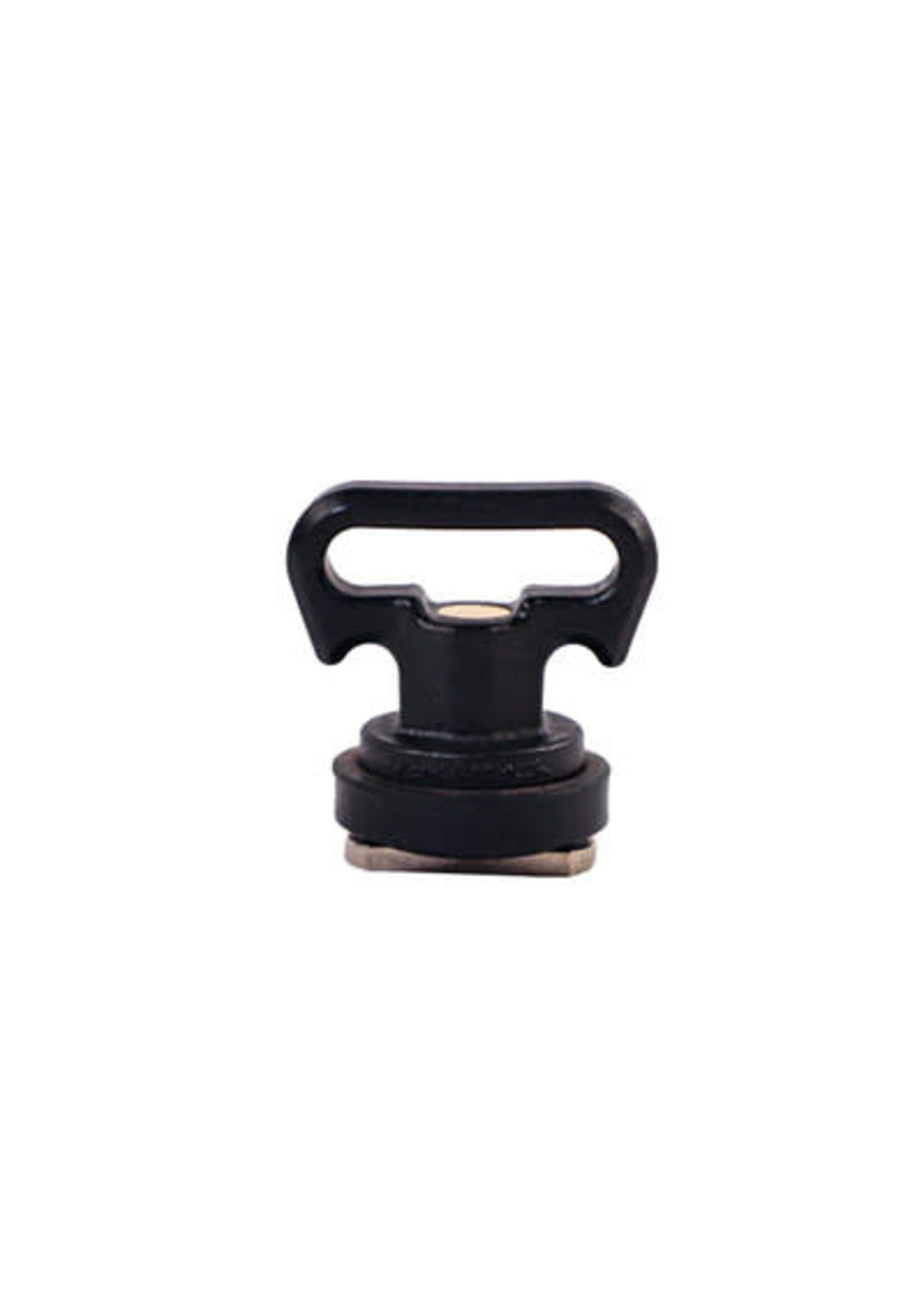 YakAttack YakAttack Vertical Tie Down, Track Mount, 2 pack Black
