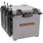 YakAttack YakAttack BlackPak Pro Kayak Fishing Crate - 13" x 13", Battleship Grey