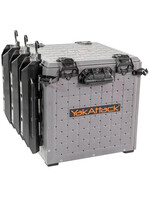 YakAttack YakAttack BlackPak Pro Kayak Fishing Crate - 13" x 13", Battleship Grey