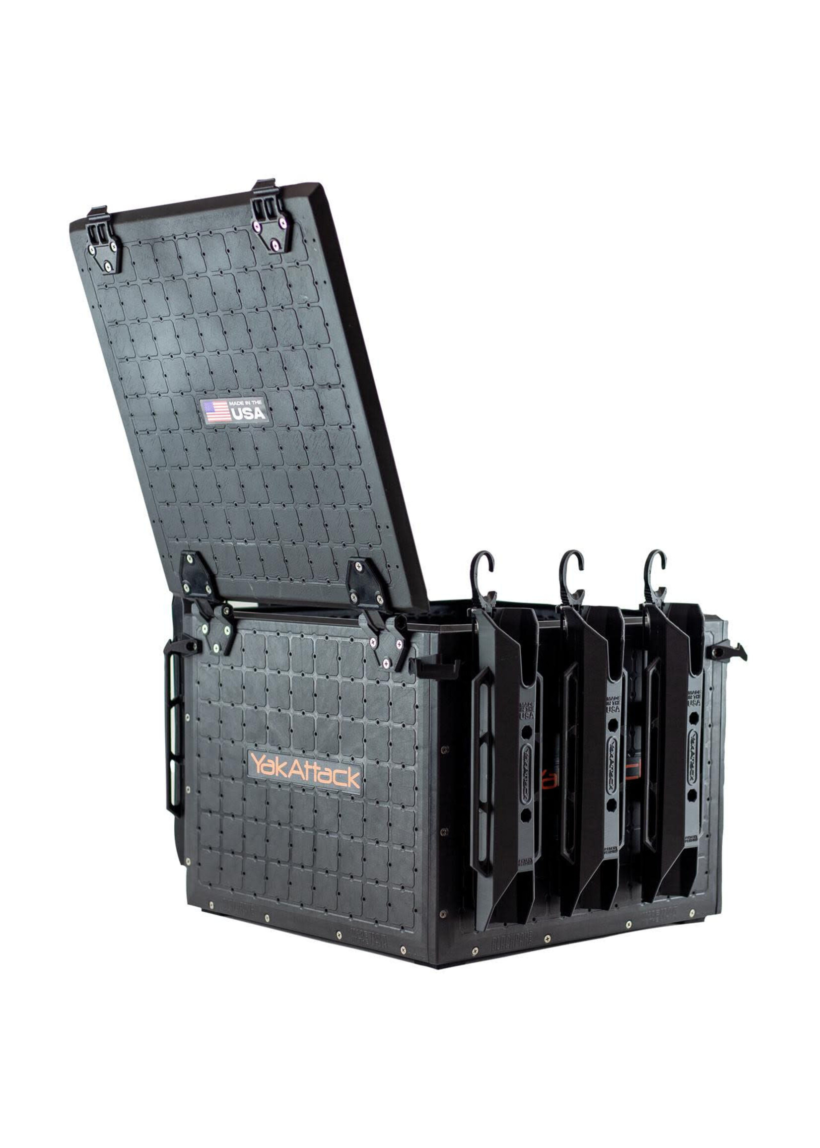 YakAttack YakAttack BlackPak Pro Kayak Fishing Crate - 16" x 16" Brown Box