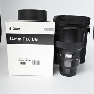 Sigma Used Sigma 14mm F1.8 DG ( Sony E Mount)