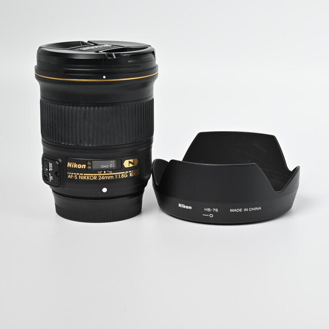 Nikon Used Nikon AF-S NIKKOR 24mm f/1.8G ED Lens