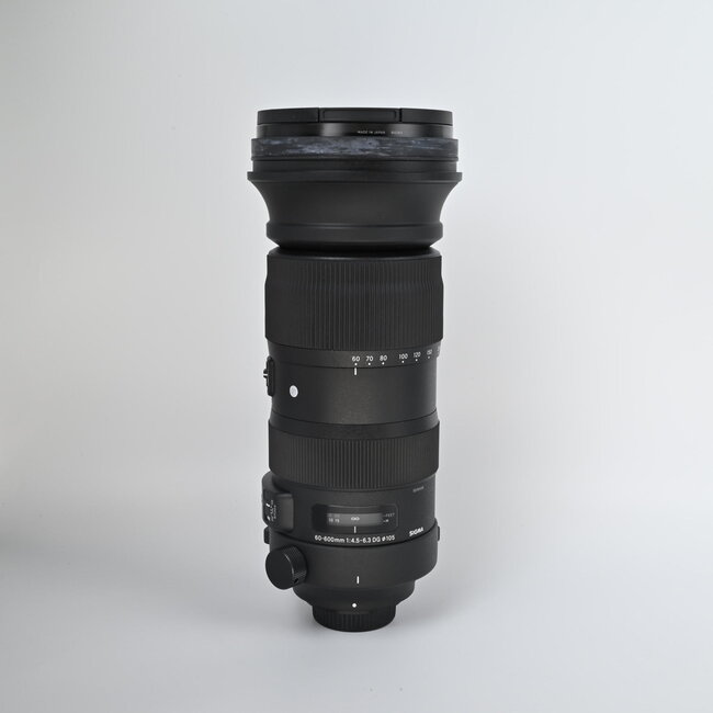 Sigma Used Sigma 60-600mm f/4.5-6.3 DG OS HSM Sports Lens (Nikon F)