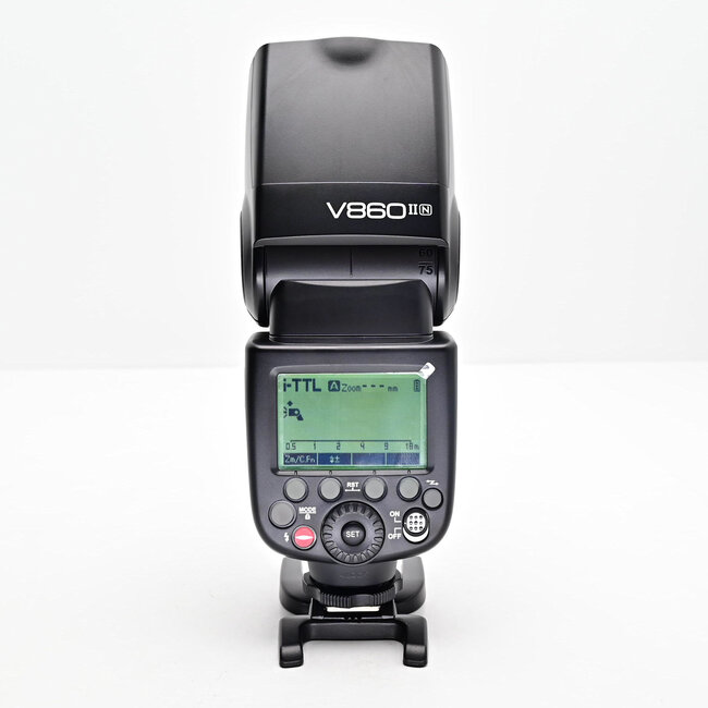 Used Godox Ving V860II TTL Li-Ion Flash Kit for Nikon Cameras