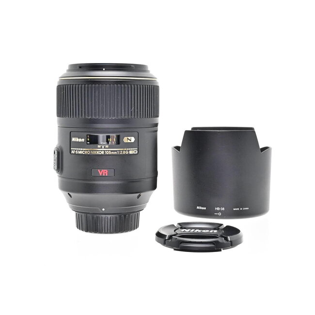 Nikon Used Nikon AF-S VR Micro-NIKKOR 105mm f/2.8G IF-ED Lens