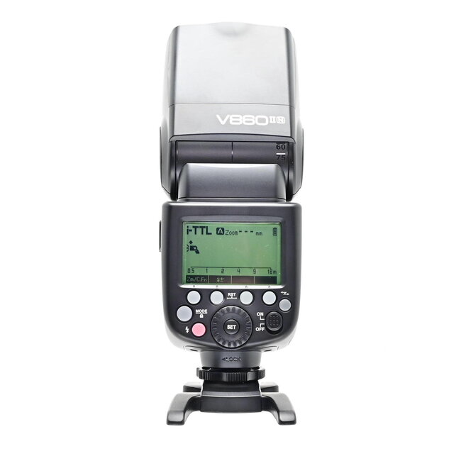Used Godox Ving V860II TTL Li-Ion Flash Kit for Nikon Cameras
