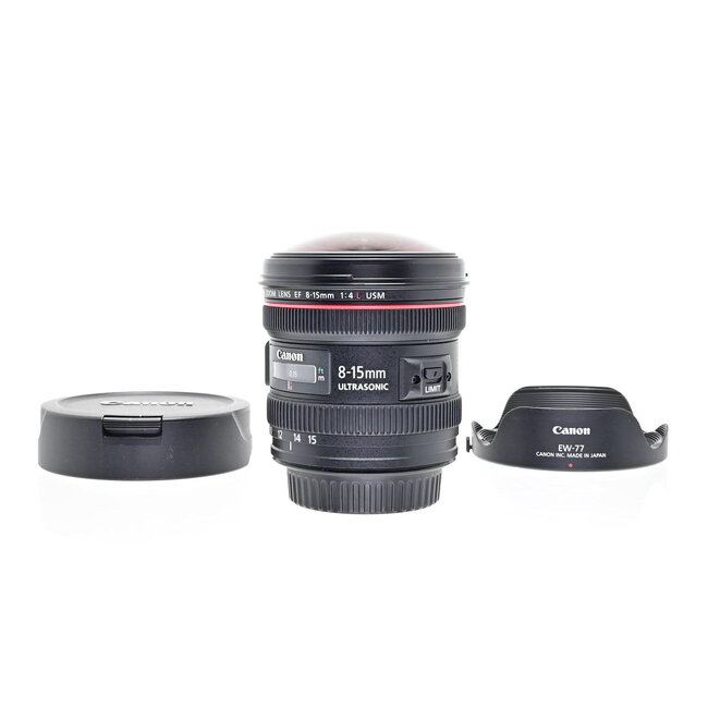 Canon Used Canon EF 8-15mm f/4L Fisheye USM Lens