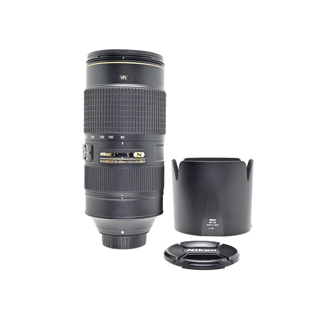Nikon Used Nikon AF-S NIKKOR 80-400mm f/4.5-5.6G ED VR Lens