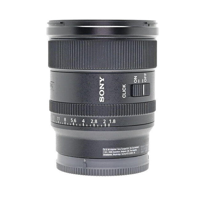 Sony Used Sony FE 20mm f/1.8 G Lens