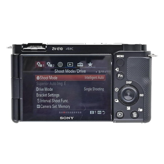 Sony Used Sony ZV-E10 Mirrorless Camera (Black)