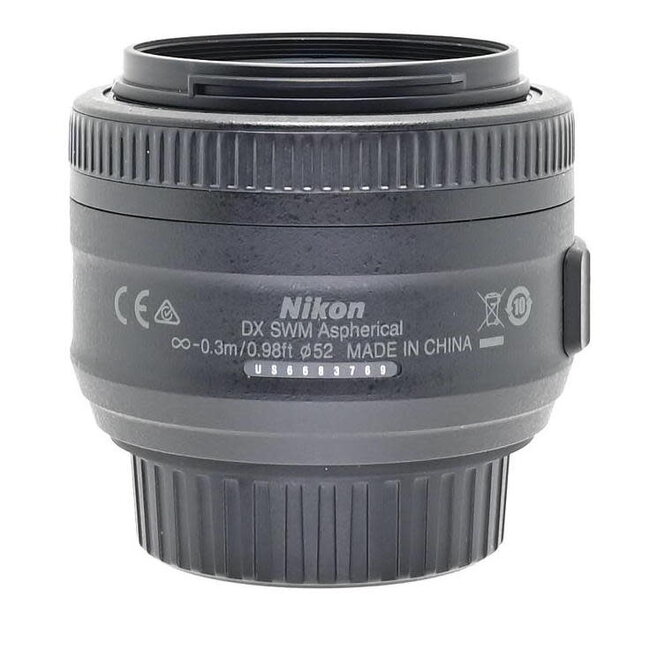 Nikon Used Nikon AF-S DX NIKKOR 35mm f/1.8G Lens