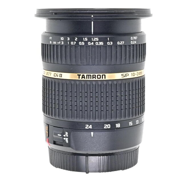 Tamron Used Tamron SP AF 10-24mm f / 3.5-4.5 DI II For Canon DSLR Cameras