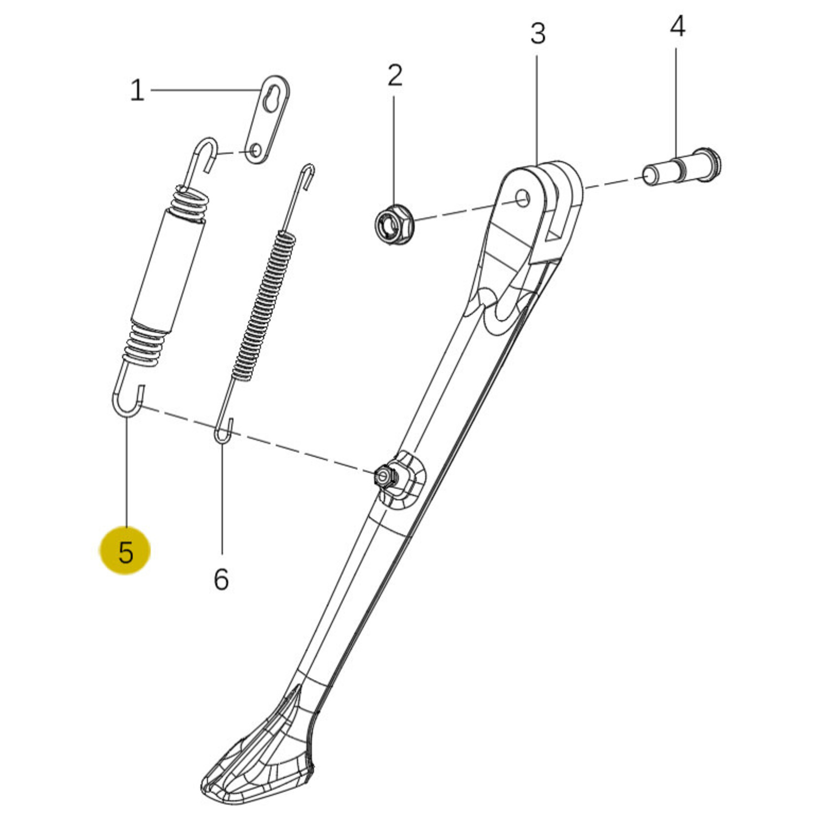 Kove Kickstand - 450 Rally Standard