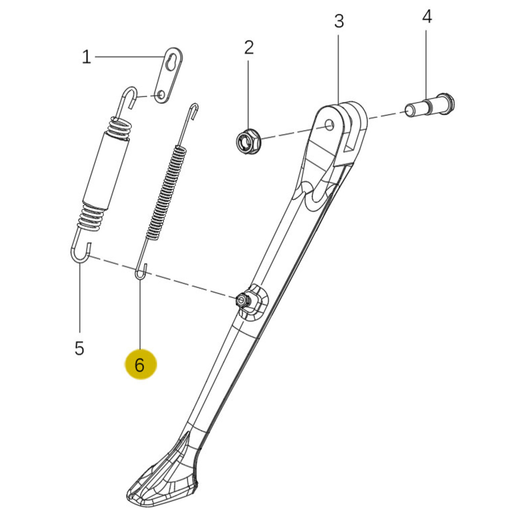 Kove Kickstand - 450 Rally Standard