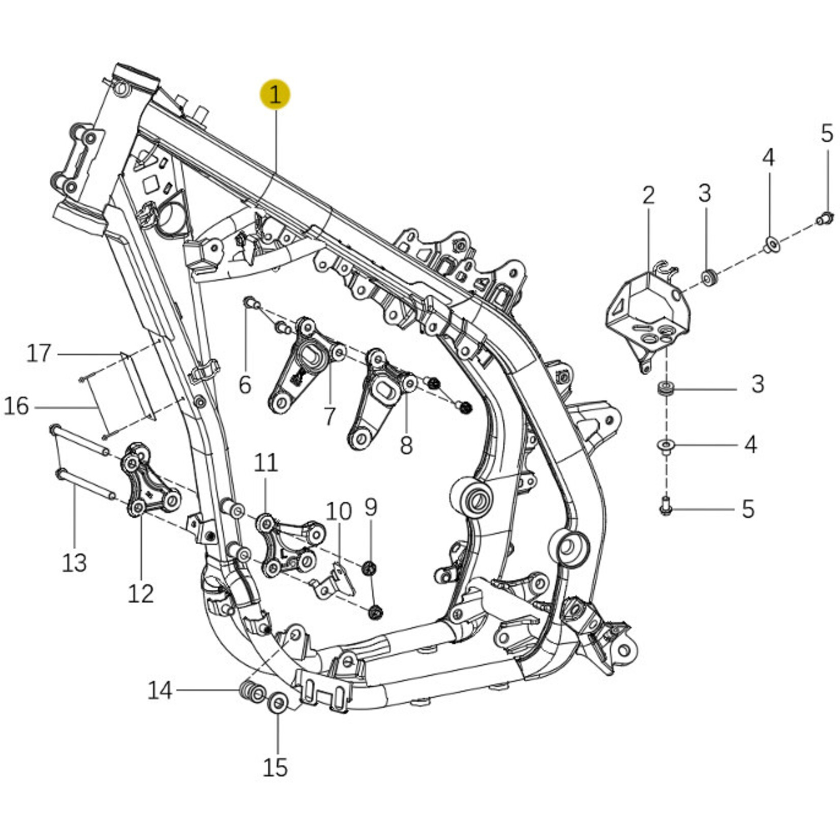 Kove Frame - 450 Rally Standard