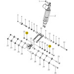 Kove Rear Shock and Linkage - 450 Rally Standard