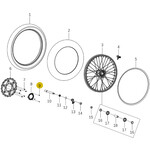 Kove Front Wheel - 450 Rally Standard
