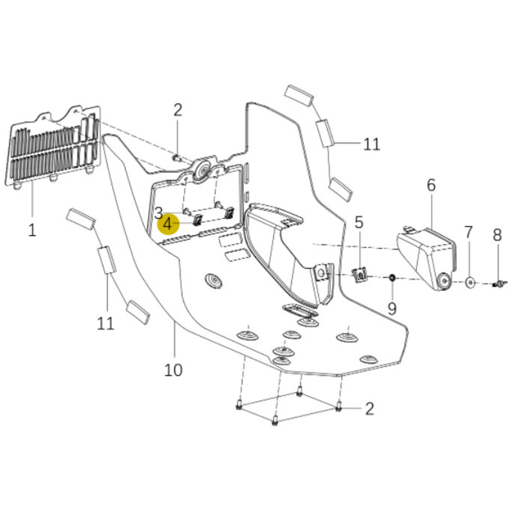 Kove Skid Plate - 450 Rally Standard