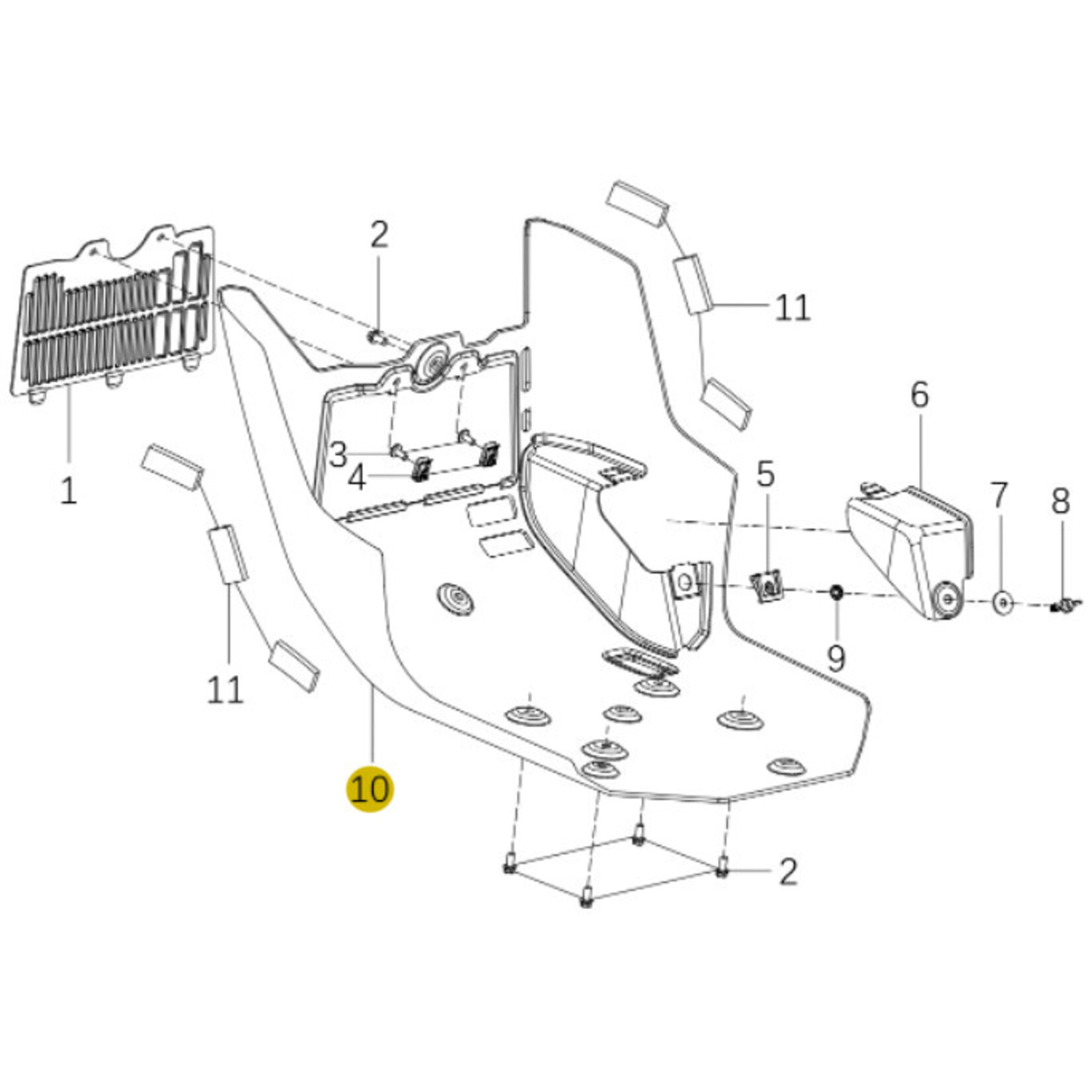 Kove Skid Plate - 450 Rally Standard