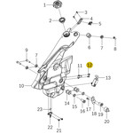 Kove Front Fuel Tank - Left - 450 Rally Standard