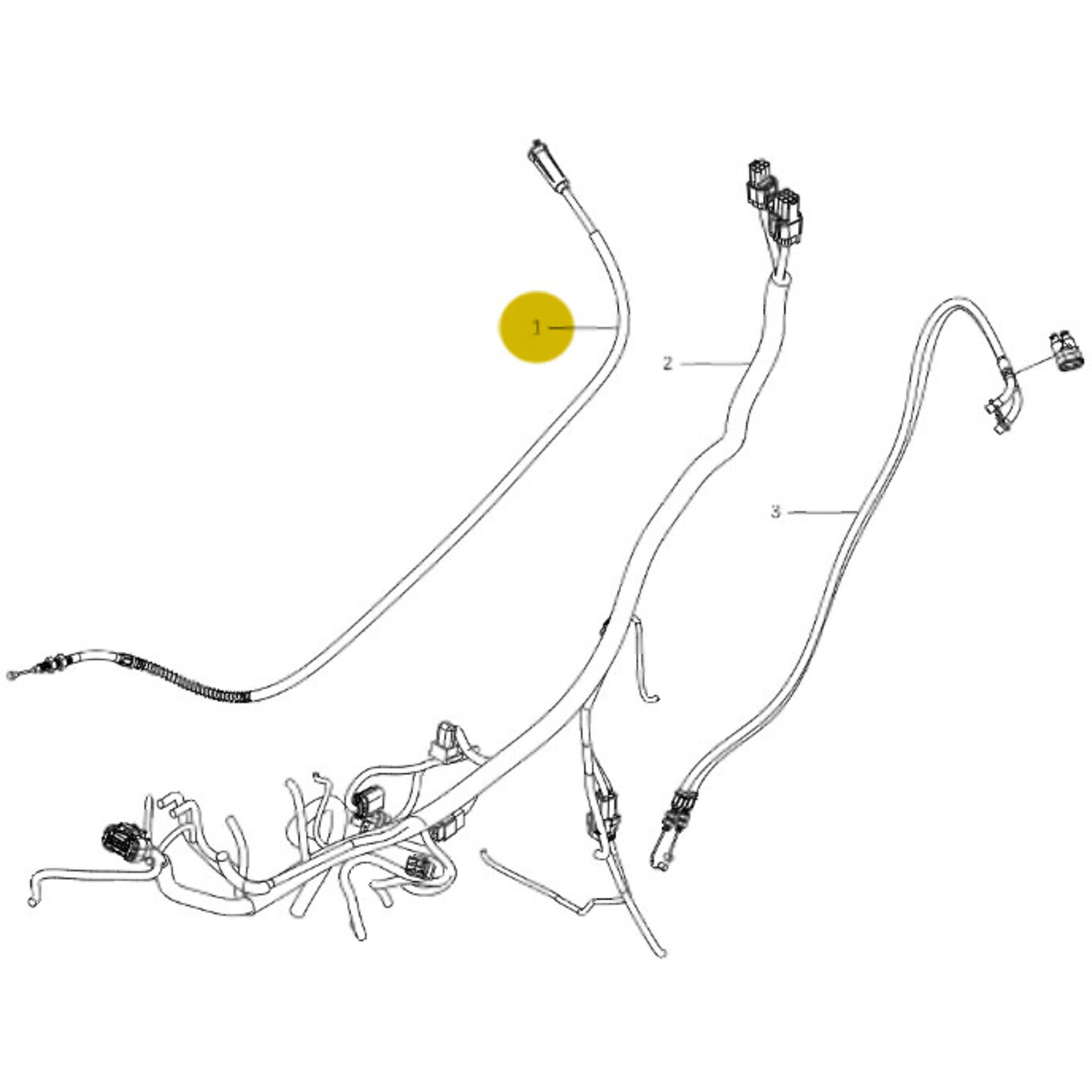 Kove Wiring Harness and Control Cables - 450 Rally Standard